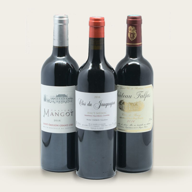 Coffret vin rouge Trilogie Bordelaise - Vins et Cadeaux