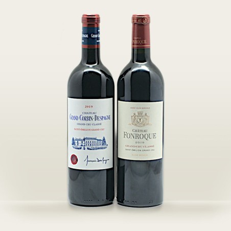 Coffret vin Grand Cru - 2 ou 4 Saint Emilion à offrir